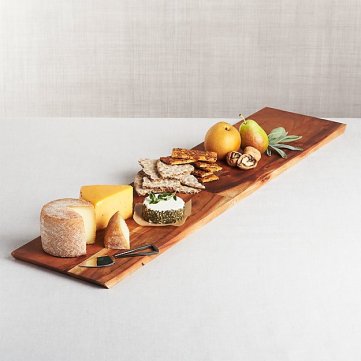 Crate and Barrel Carson Cheese Board 36"